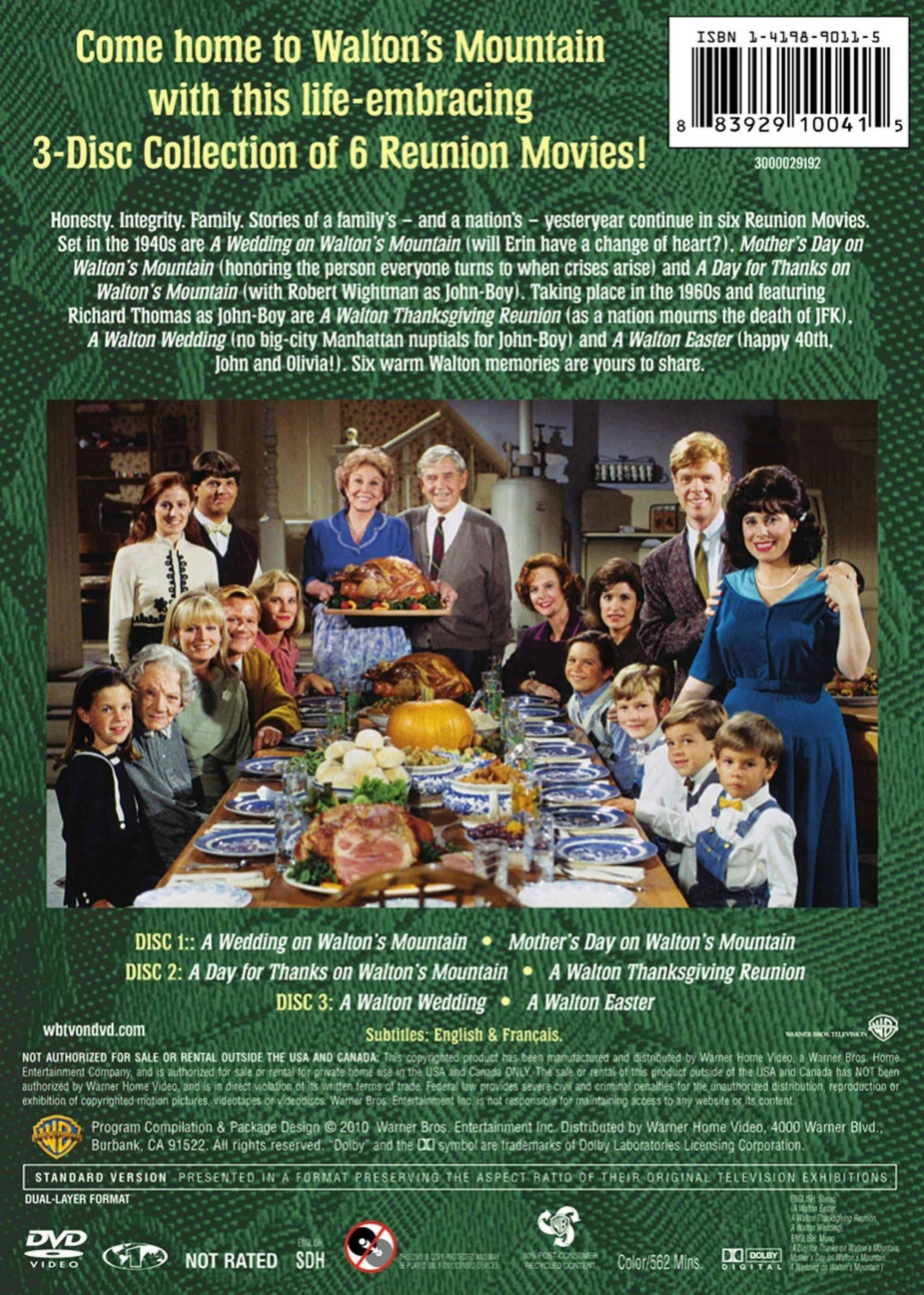 Angle. The Waltons: Movie Collection (Box Set) [DVD].