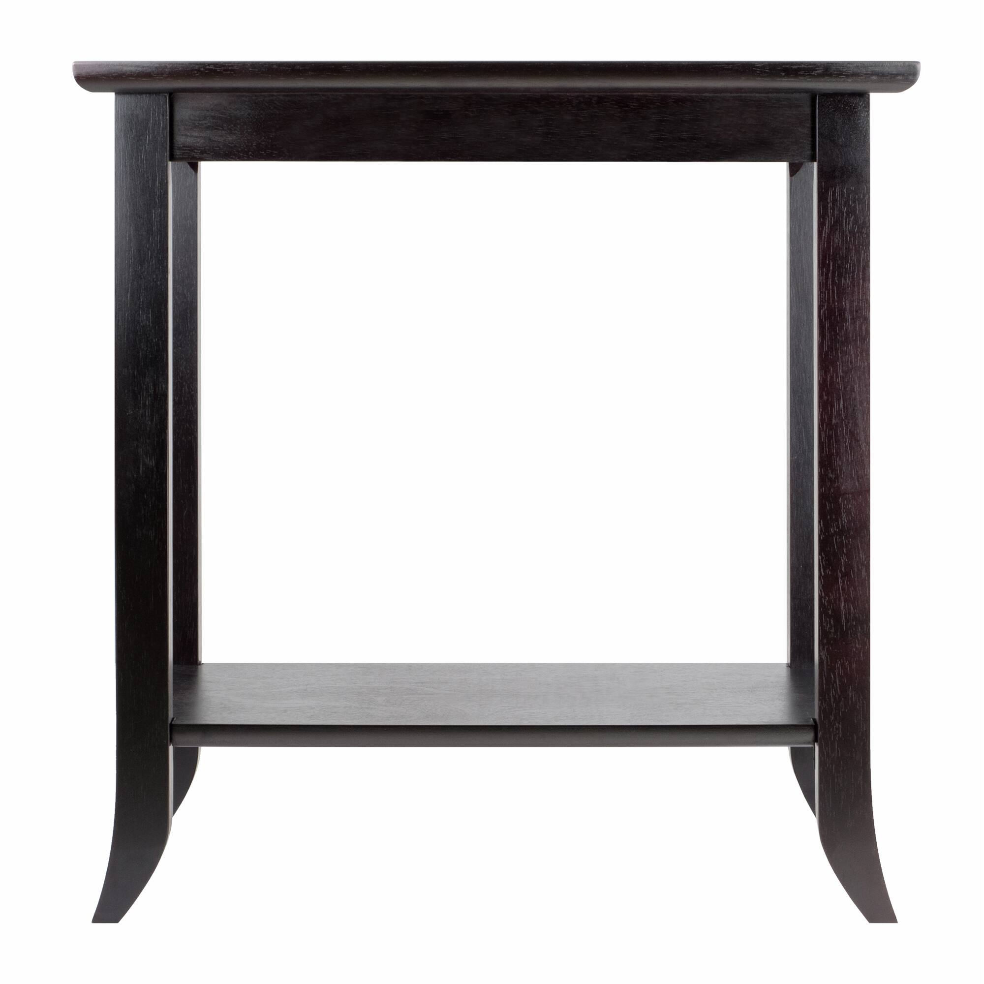 Alt View 3. Winsome Wood - Genoa Rectangular End Table - Espresso.