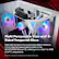 Multi Perspective View with 3-Sided Tempered Glass
Peer into the heart of your gaming system thanks to the 3-sided tempered glass panels on the iBUYPOWER Element 9, creating a new vision for RGB and PC components.
Exact PC component manufacturer and brand may vary.
