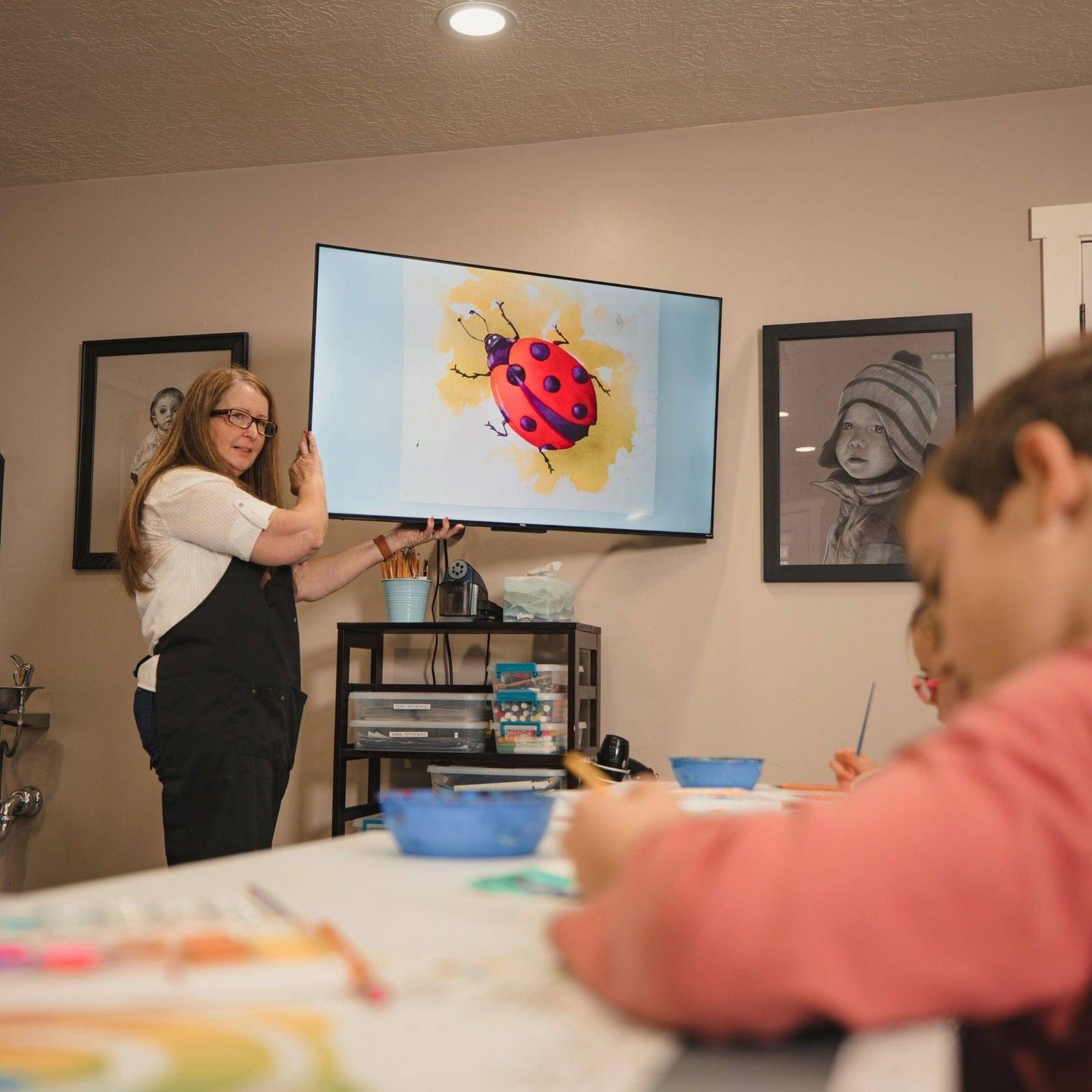 Angle. Mount-It! - Gas Spring Full Motion TV Wall Mount for 24–55" Screens, Height Adjustable, VESA 400x400, 44lb Capacity - Silver.