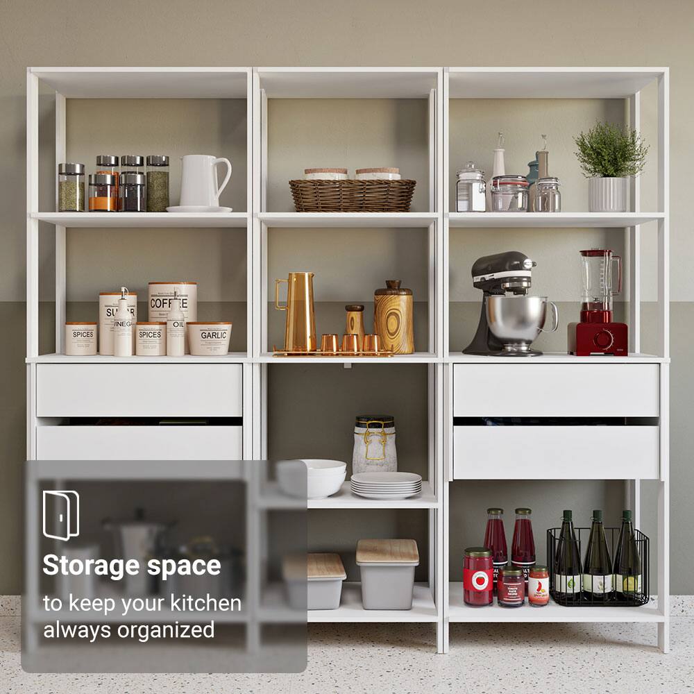SPICES COFFEE OIL GARLIC

Storage space to keep your kitchen always organized