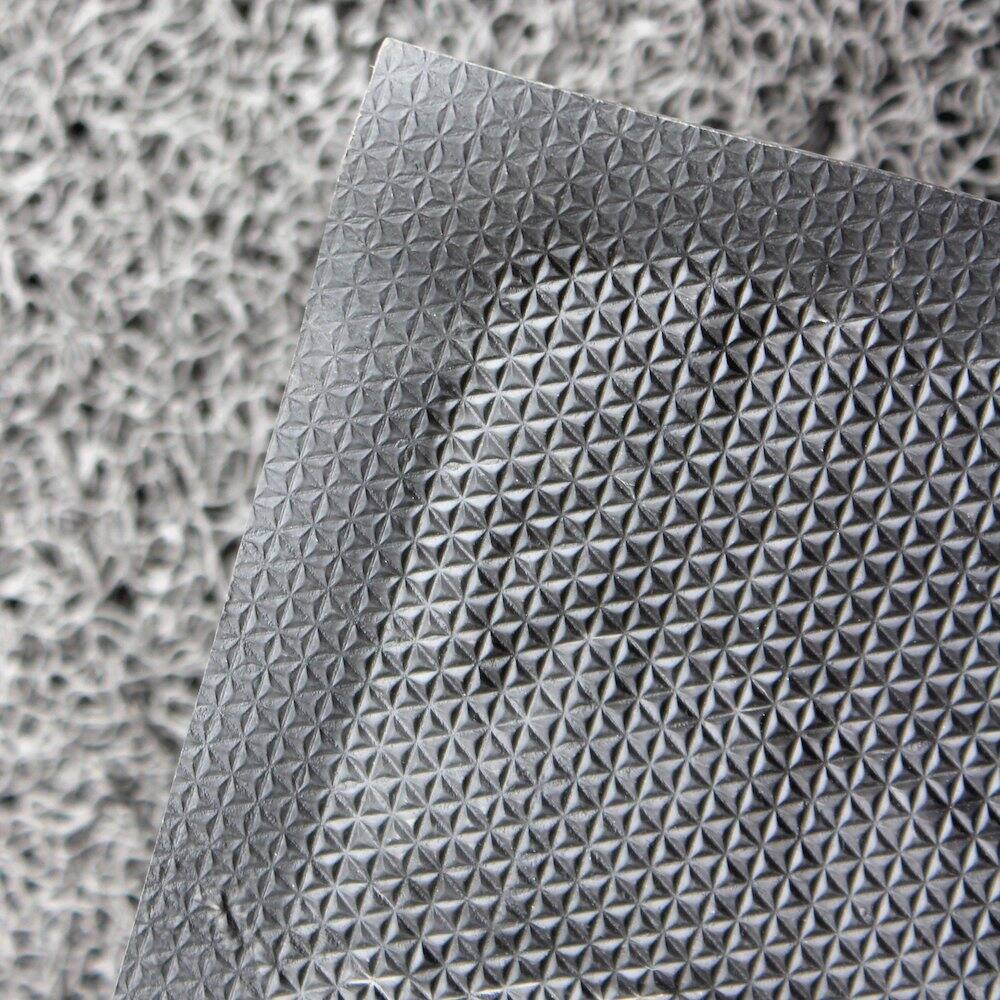 Alt View 1. Floortex - Doortex Twistermat Indoor Entrance Mat, Storm Gray - 48" x 72" - Storm Gray.