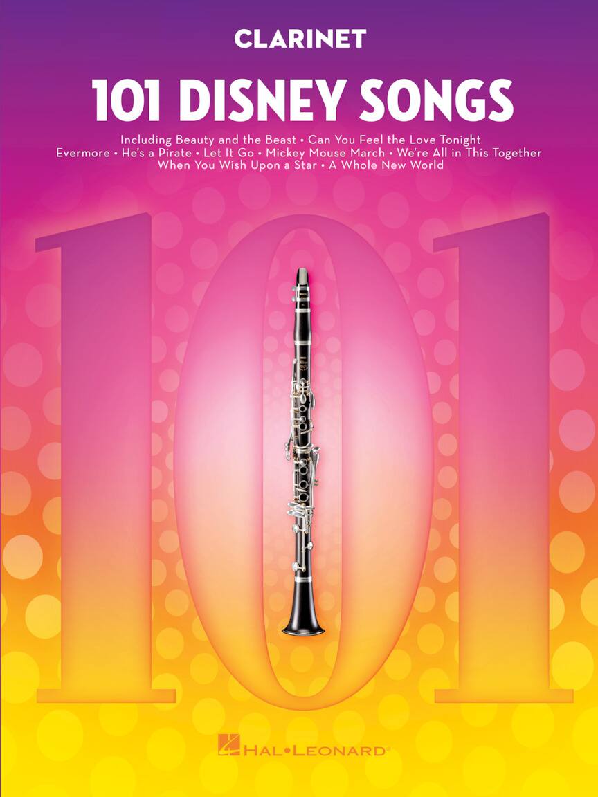 Hal Leonard - 101 Disney Songs for Clarinet, Sheet Music, Movie Favorites, All Skill Levels price history on PriceWatchPro