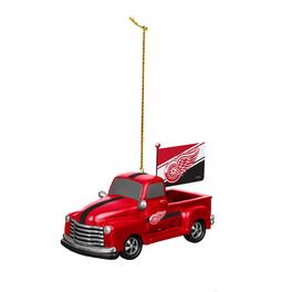 Evergreen Enterprises - Detroit Red Wings 3" Rally Truck Two-Piece Ornament Set - Multicolor
