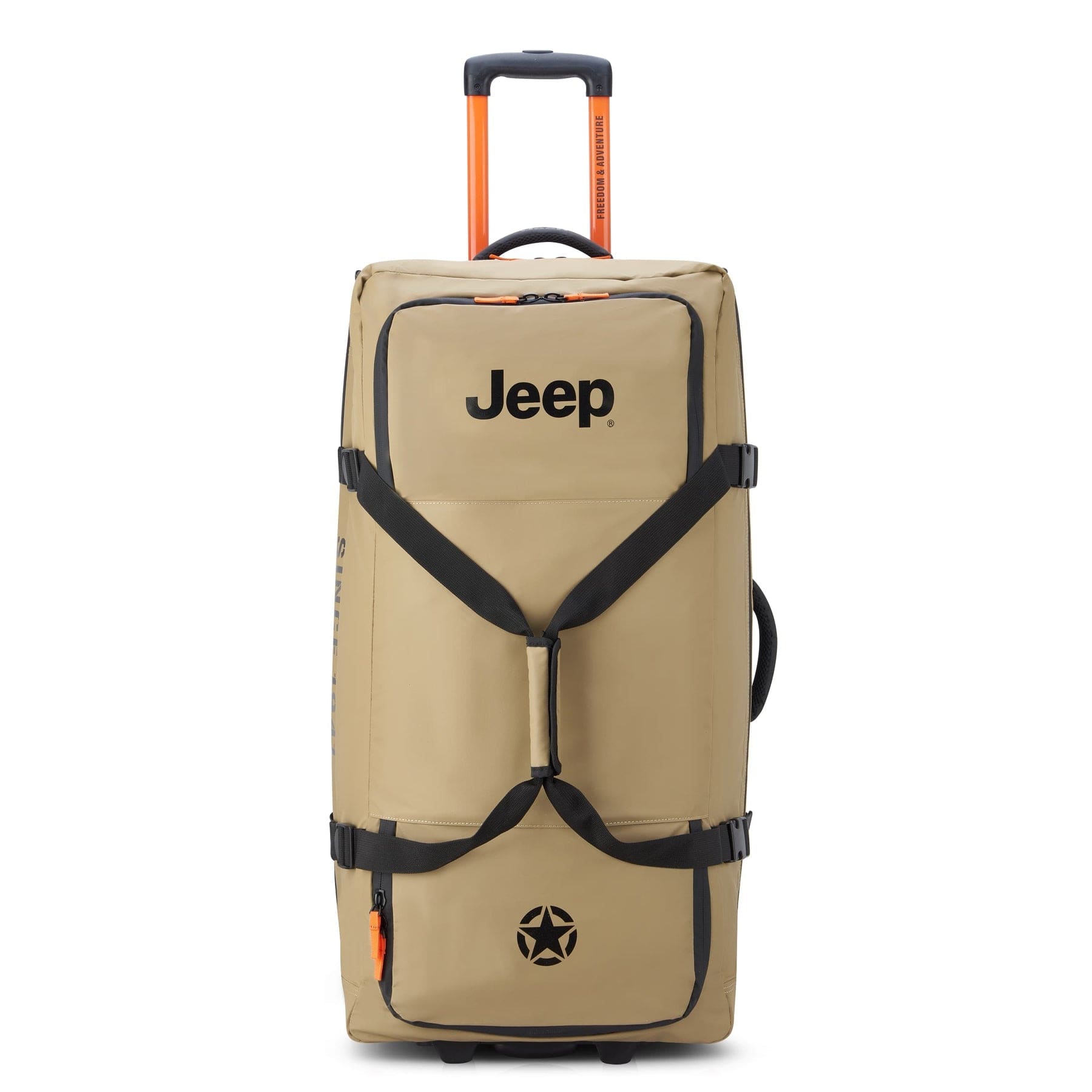 Delsey - Jeep JS005A 31" Rolling Duffle Bag - Warm Sand