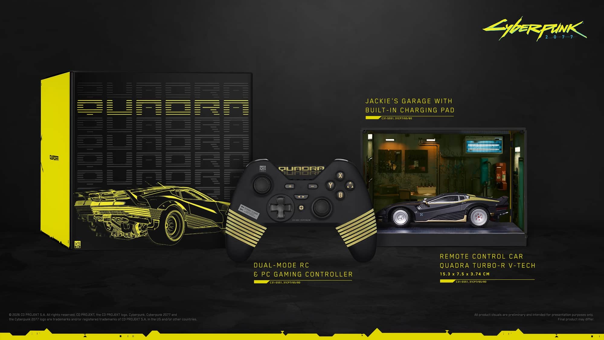 Bolt Productions - Cyberpunk  2077 - Quadra Remote Control Set (Turbo-R V-Tech) price history on PriceWatchPro