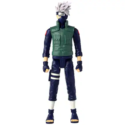 Front. Bandai - ANIME HEROES MEGA - Naruto - Kakashi 12" Action Figure - Multicolor.