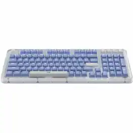 Logitech - Alto Keys K98M Wireless Mechanical Keyboard, Customizable Keyboard with Vibration Absorbing Gasket, Backlit - Lilac