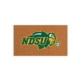Evergreen Enterprises - NDSU Bison 28" x 16" Team Logo Outdoor Coir Mat - Multicolor