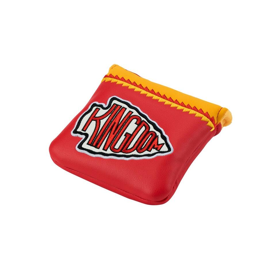 Alt View 2. TaylorMade - Kansas City Chiefs Mallet Headcover - Red.