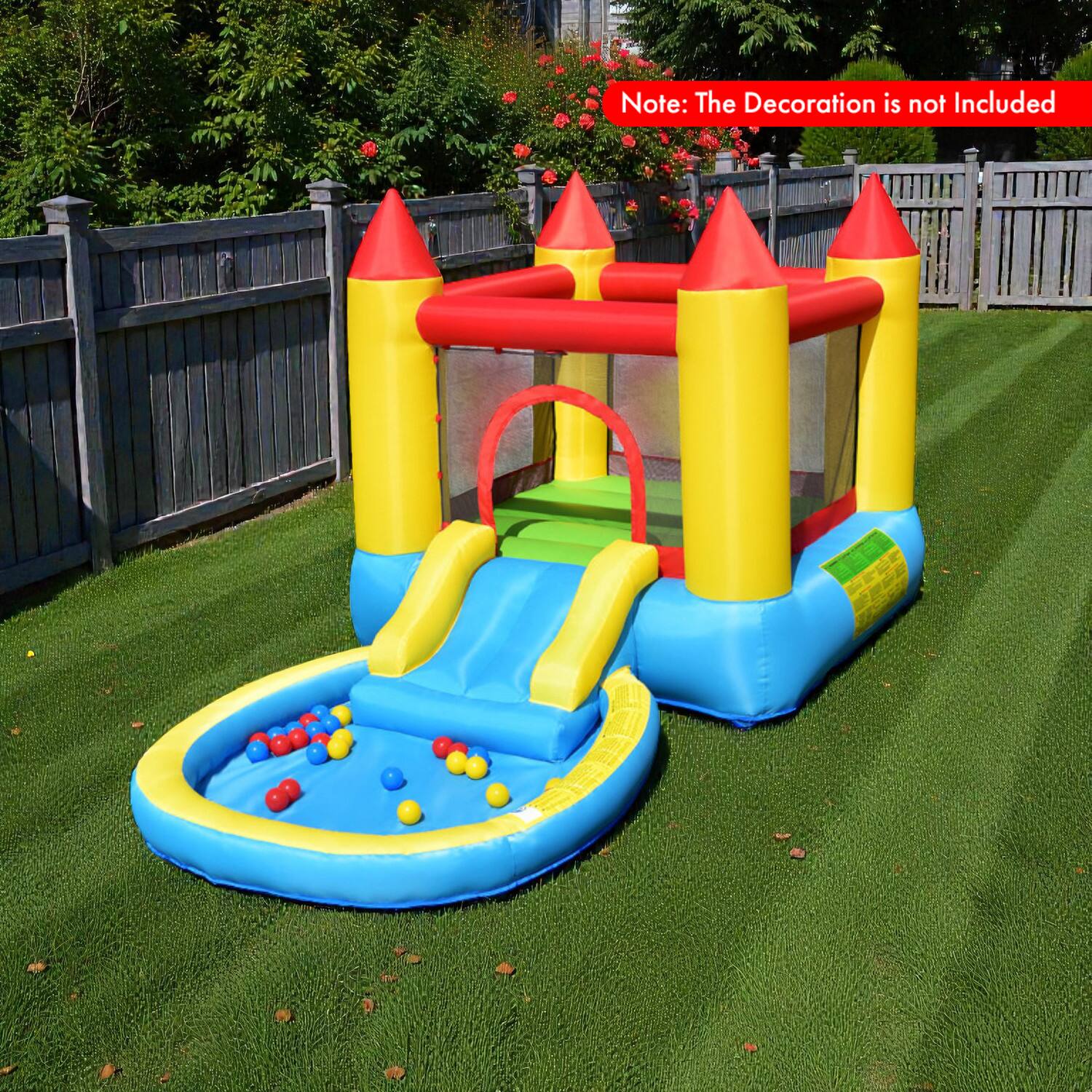 Note: The Decoration is not Included