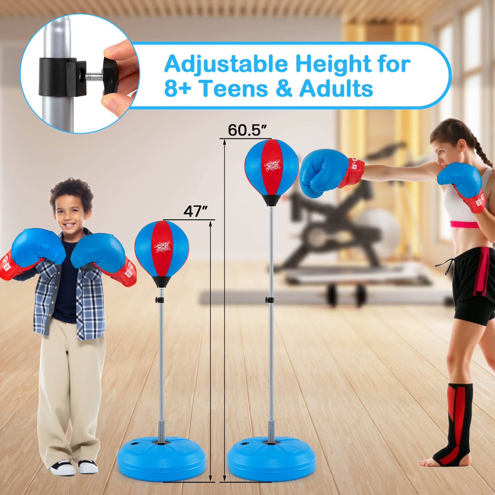 Adjustable Height for 8+ Teens & Adults

60.5"  
47"
