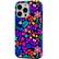 Angle. ArtsCase - StrongFit Designers Case for Apple iPhone 14 Pro Max - Blue Cute Flowers I.