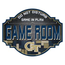 Fan Creations - Georgia Tech Yellow Jackets 12'' Game Room Tavern Sign - Multicolor