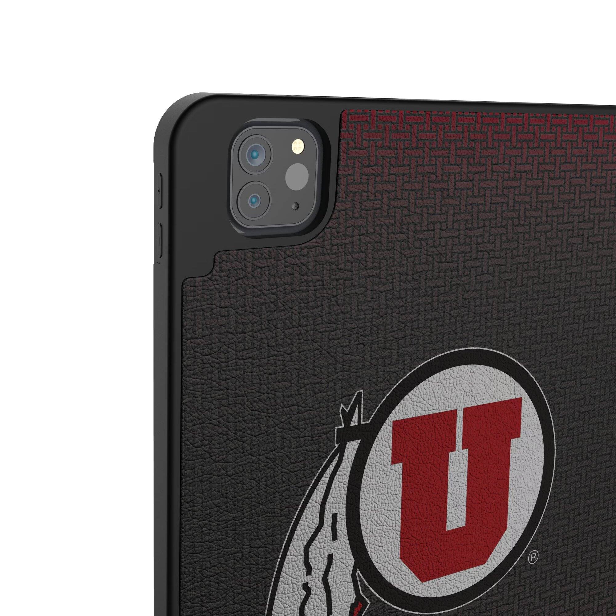Alt View 2. Keyscaper - Utah Utes iPad Case - 13in Air M2 - Black.