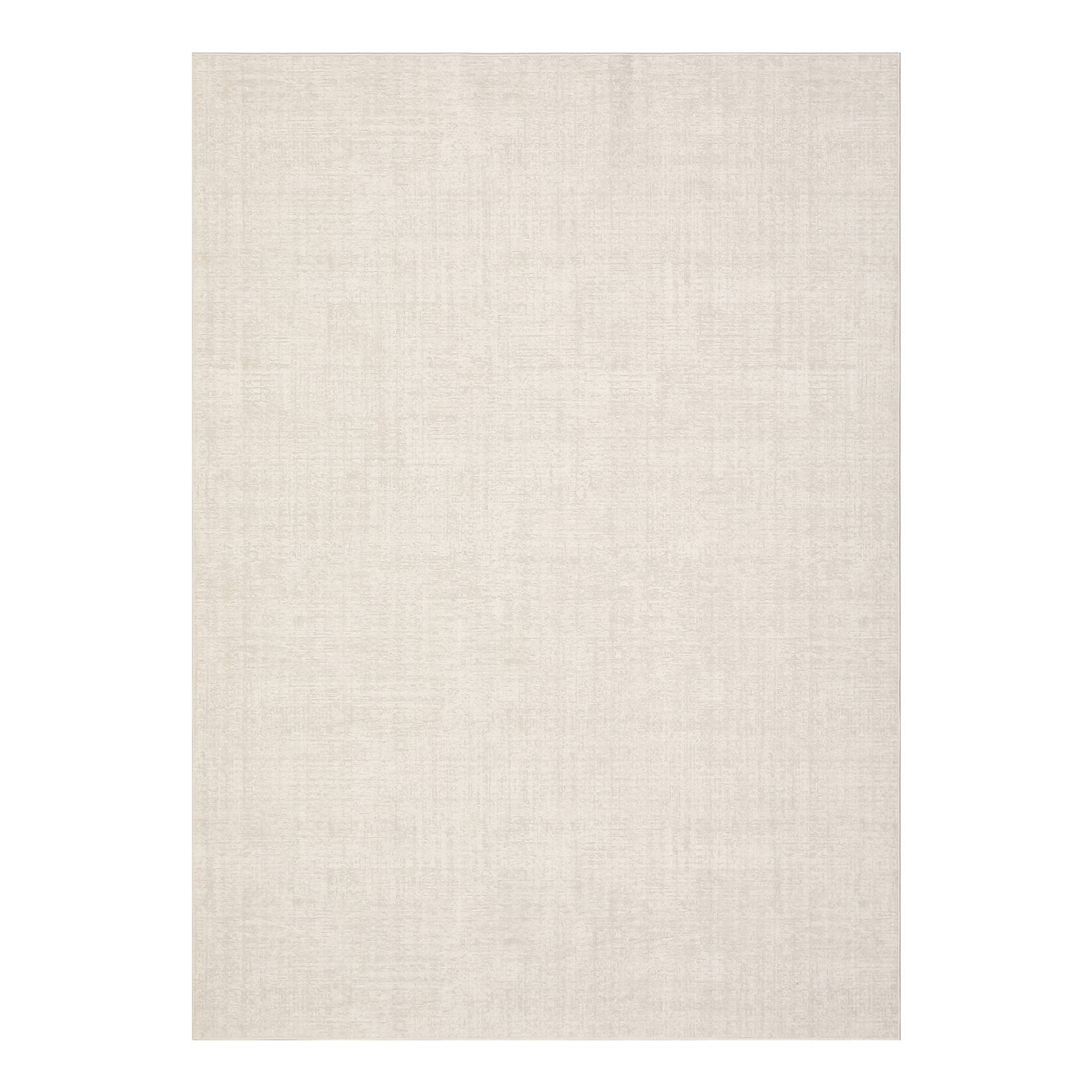 Front. GAOMON - Modern Area Rug with Low Pile Machine Washable Non Slip Ultra Thin and Pet Friendly for Living Room Kid's Room Playroom - Beige Grey.