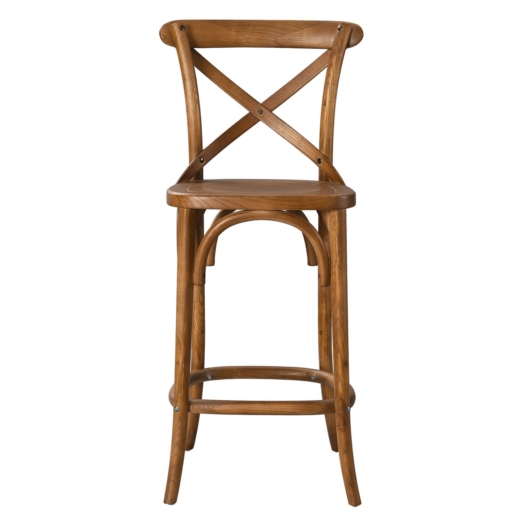 Alt View 1. Modway - Gear Counter Stool by Modway - Brown.