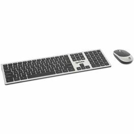 Manhattan - MWK7400 Wireless USB Keyboard and Mouse Combo Set - USB Type A Scissors Wireless RF 2.40 GHz Keyboard - 109 - Unknown