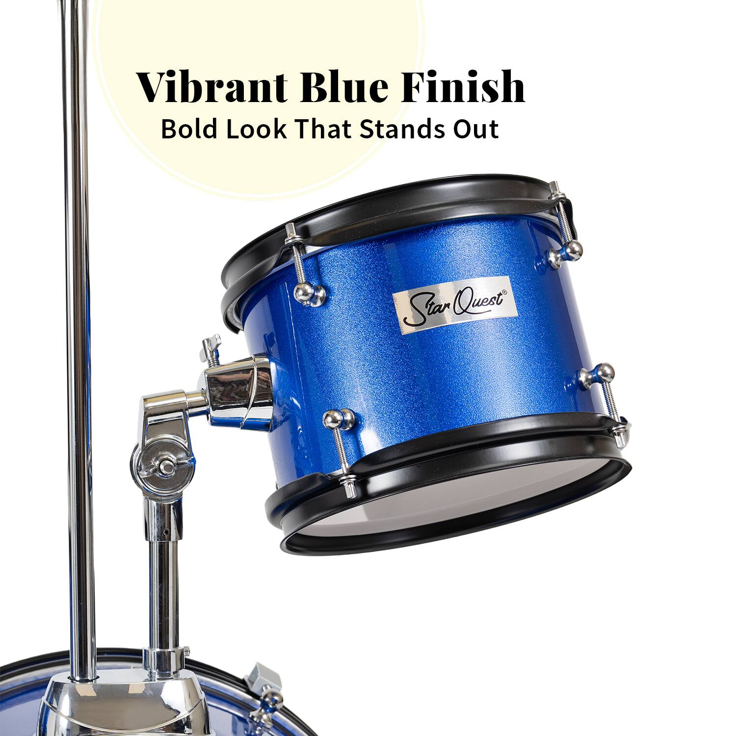 Vibrant Blue Finish  
Bold Look That Stands Out  
Star Quest