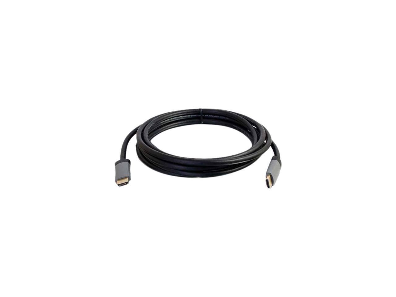 Alt View 3. Cables to Go - C2G 50626 Select 4K UHD High Speed HDMI Cable (60Hz) with Ethernet M/M, In-Wall CL2-Rated, Black (5 Feet, 1.52 Meters).