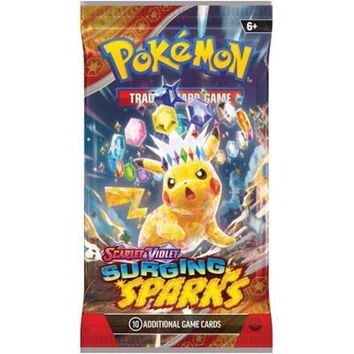 Pokmon Pokemon TCG: Scarlet & Violet Surging Sparks Booster Pack - Best Buy Pokmon Pokemon TCG: Scarlet & Violet Surging Sparks Booster Pack - Best Buy