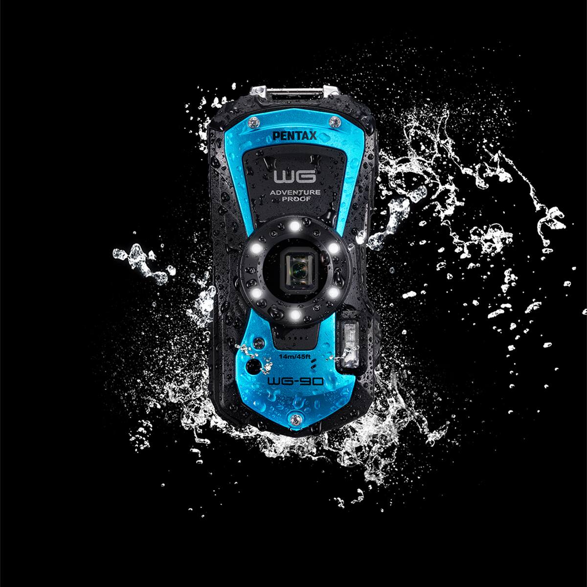 PENTAX  
WG ADVENTURE PROOF  
14m/45ft  
WG-90