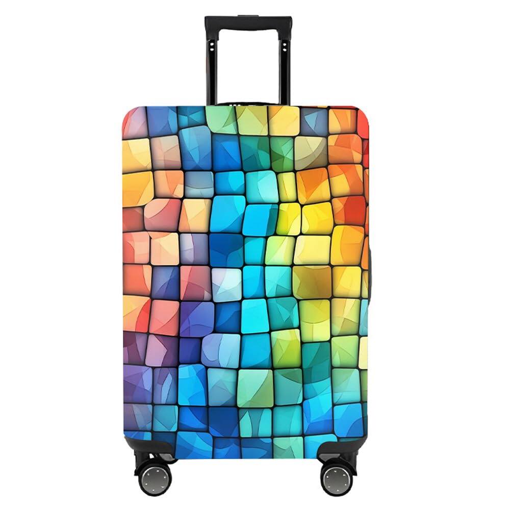 Front. DORLUKFU - Travel Luggage Covers For Suitcase Tsa Approved,Suitcase Cover Protector Fit 18-32 Inch Luggage Travel Accessories - T2481.