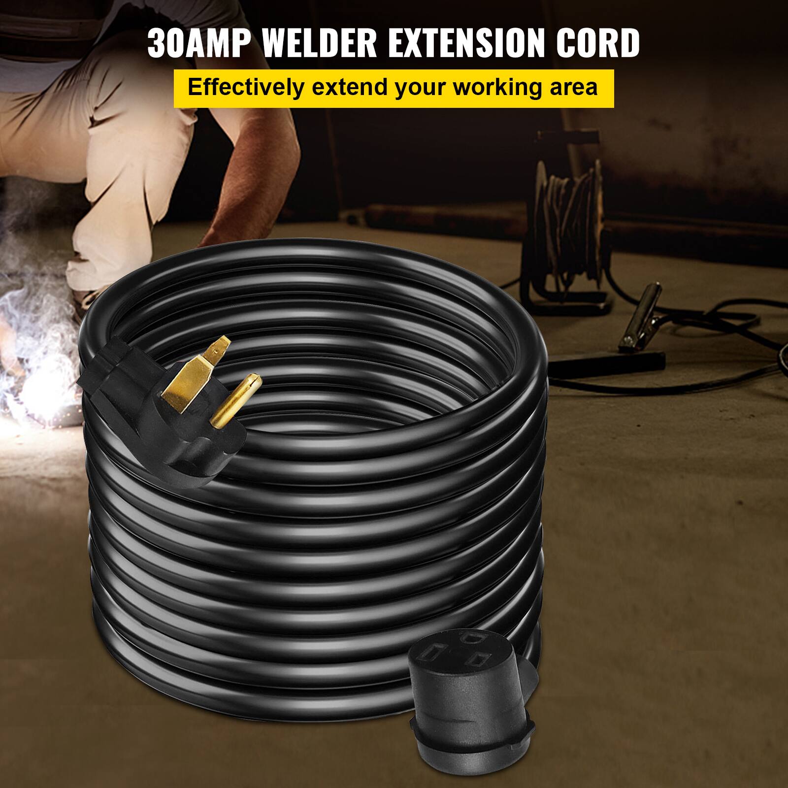 30AMP WELDER EXTENSION CORD

Effectively extend your working area.
