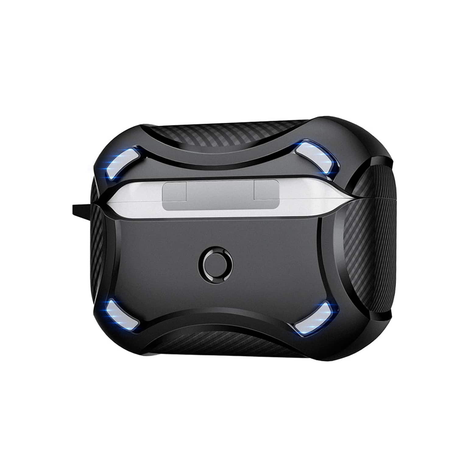 Alt View 13. SaharaCase - Armor Case for Apple AirPods Pro (1st Generation and 2nd Generation) - Black.
