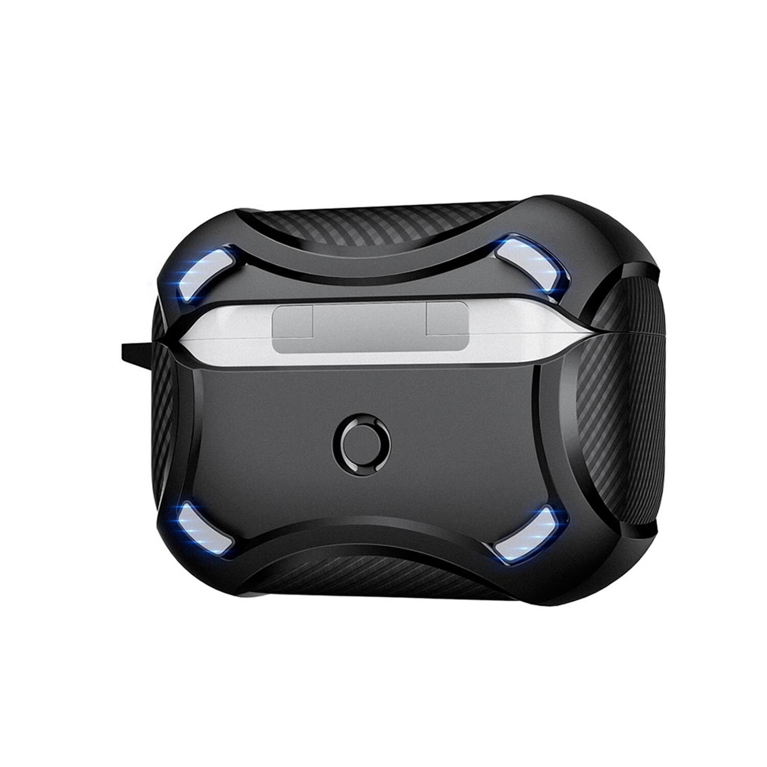 Alt View 13. SaharaCase - Armor Case for Apple AirPods Pro (1st Generation and 2nd Generation) - Black.