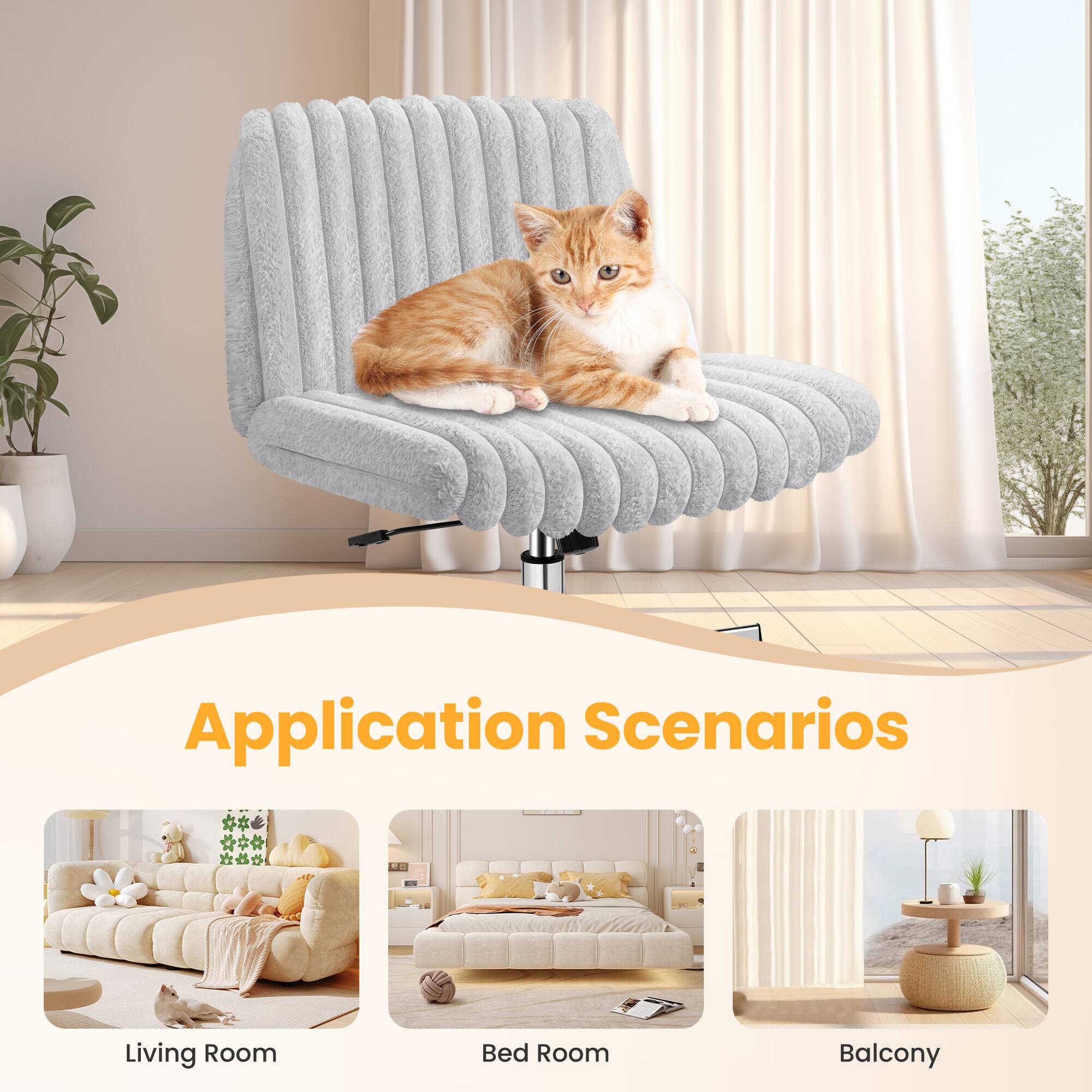 Application Scenarios

Living Room  
Bed Room  
Balcony