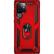 Front. SaharaCase - Military Kickstand Series Case for Samsung Galaxy S22 Ultra - Red.