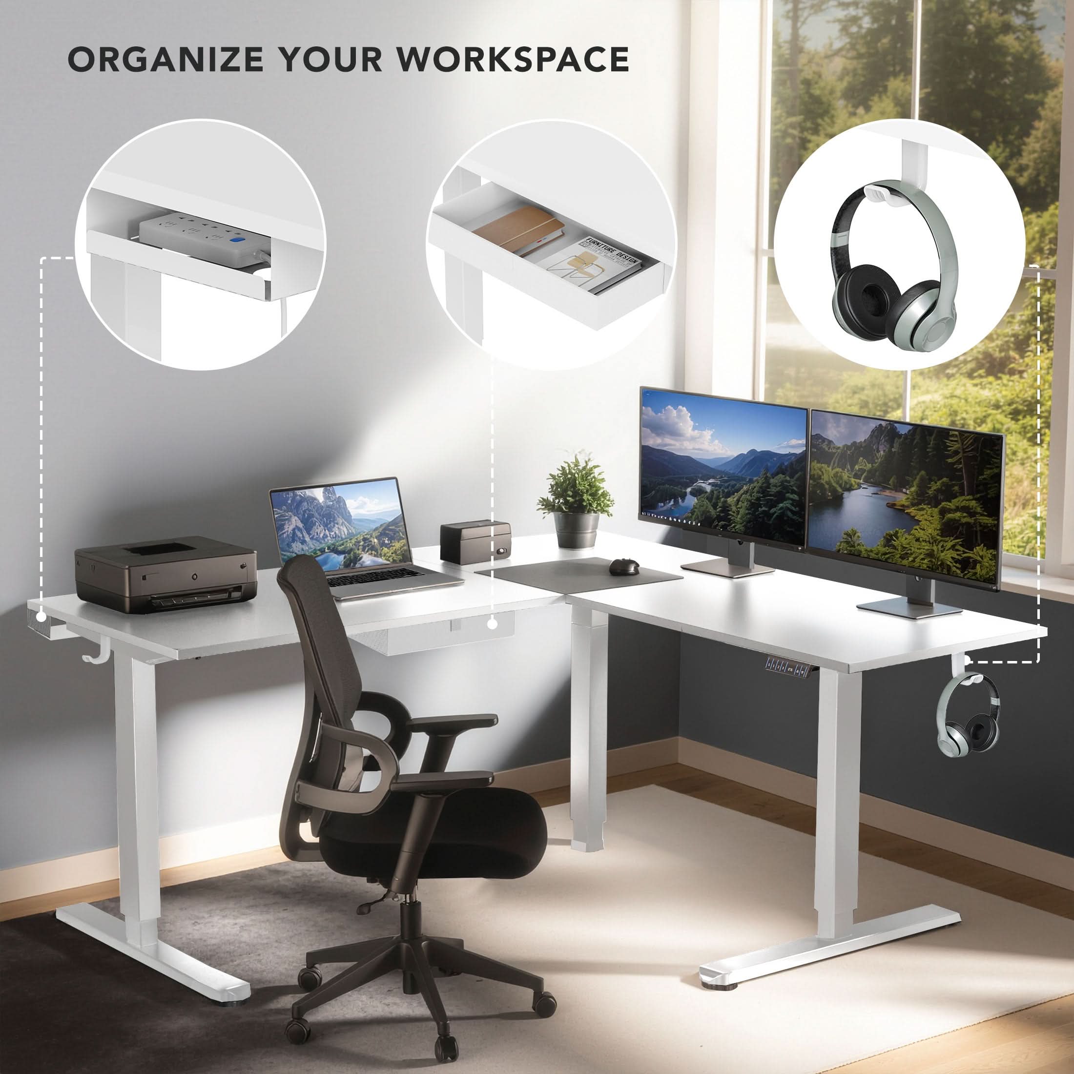 ORGANIZE YOUR WORKSPACE