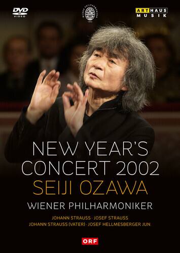 Front. Seiji Ozawa - New Years Concert 2002   - DVD.