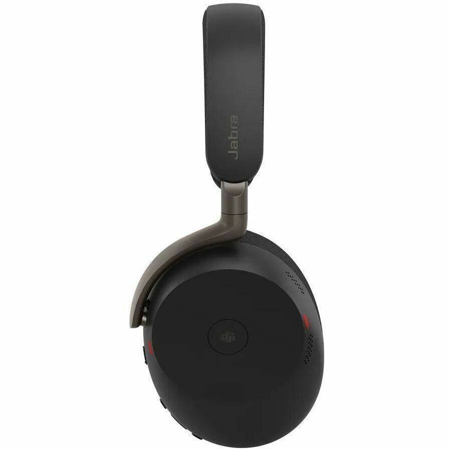 Alt View 3. Jabra - Jabra Evolve3 85 Headset - Microsoft Teams Certification - Stereo - Mini-phone (3.5mm) - Wired/Wireless - Bluetooth - Black.