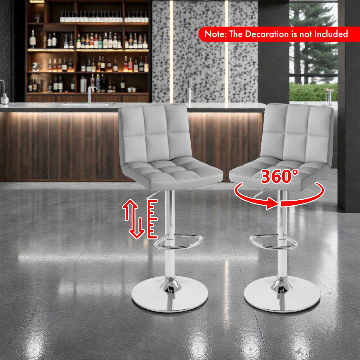 Note: The Decoration is not Included

360°