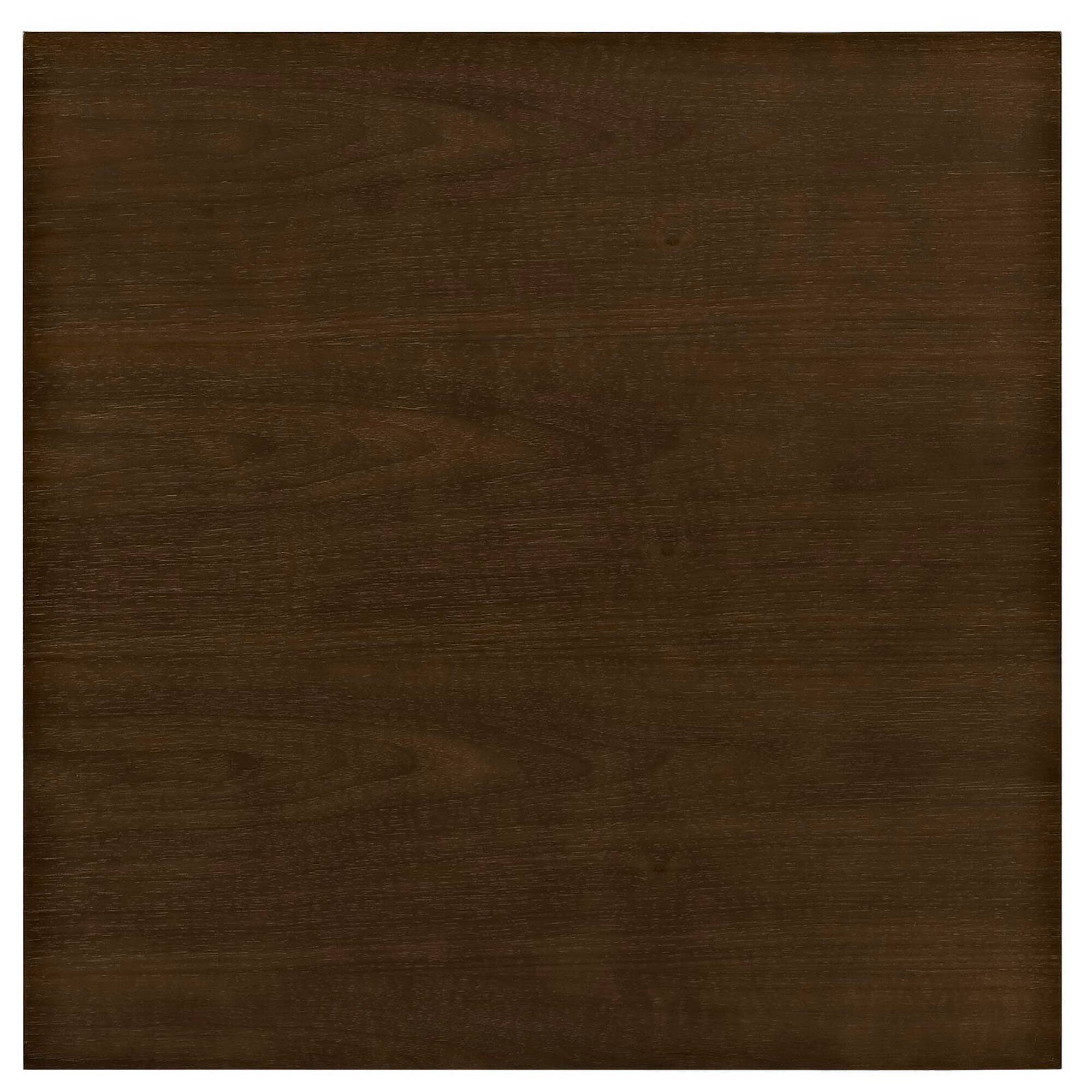 Left. Modway - Lippa Square Wood Dining Table - Walnut.