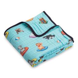 Poolside Pups-47 x 47"