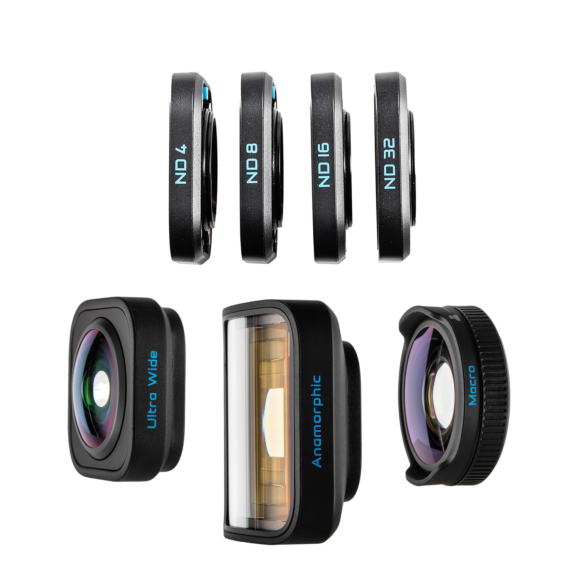 ND 4  
ND 8  
ND 16  
ND 32  

Ultra Wide  
Anamorphic  
Macro