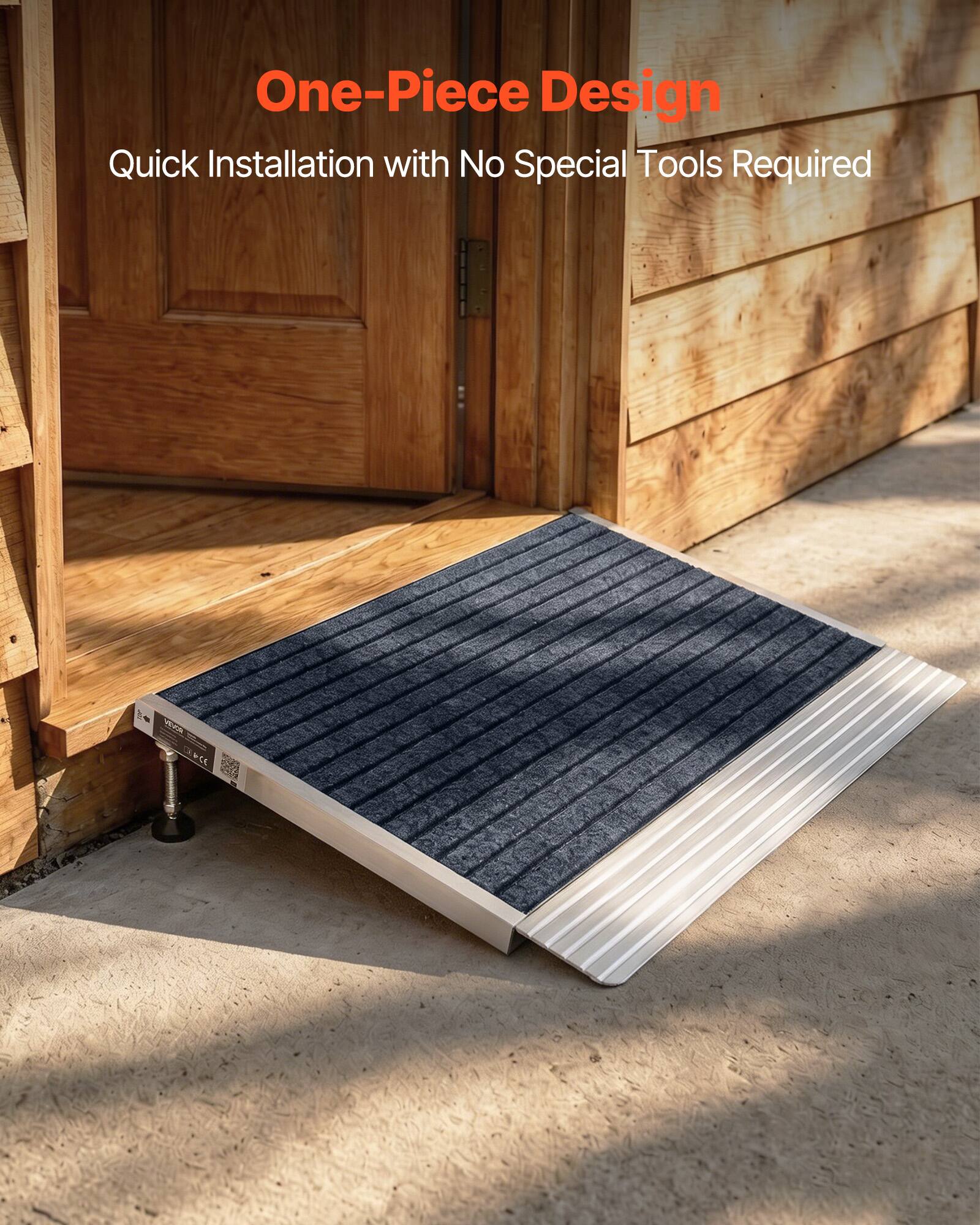One-Piece Design  
Quick Installation with No Special Tools Required