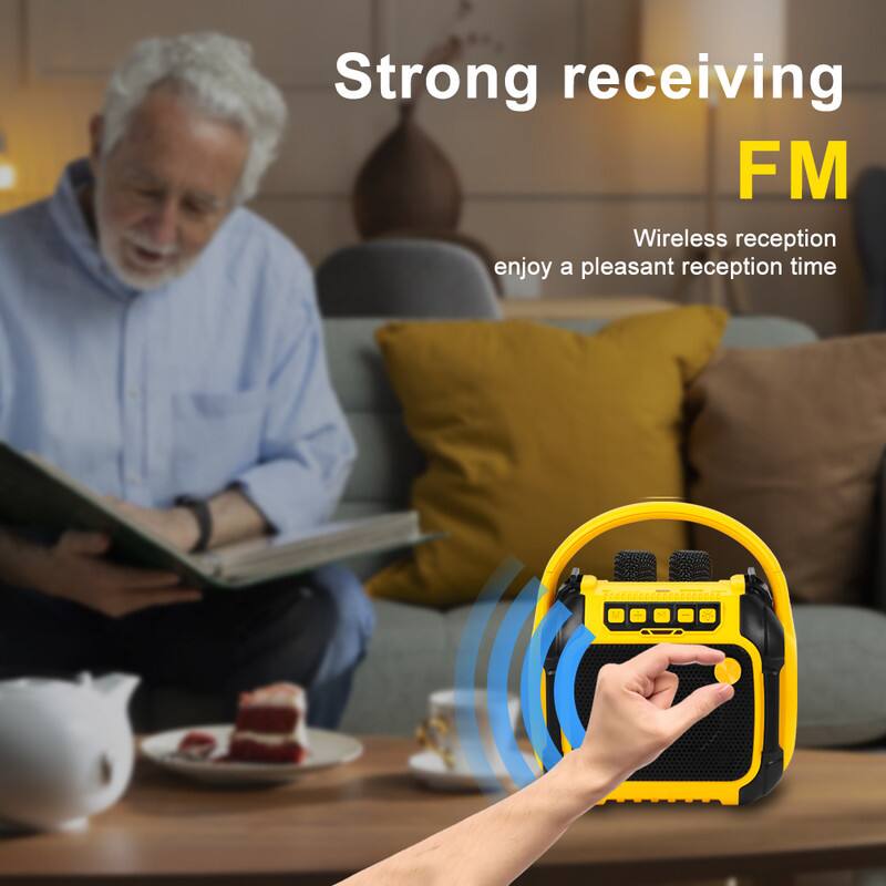 Strong receiving  
FM  
Wireless reception  
enjoy a pleasant reception time
