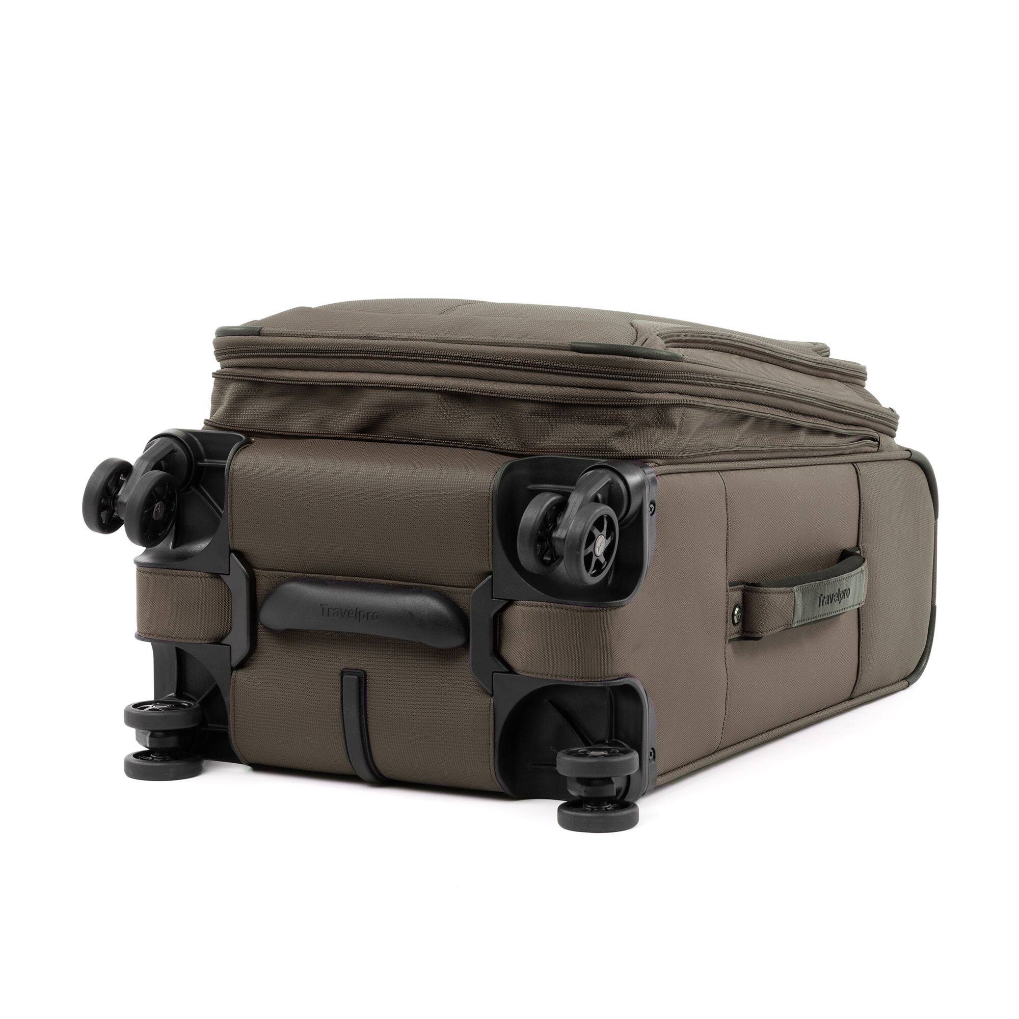 Alt View 2. Travelpro - Travelpro Tourlite Softside Expandable Luggage 21" Carry On Spinner - Espresso.