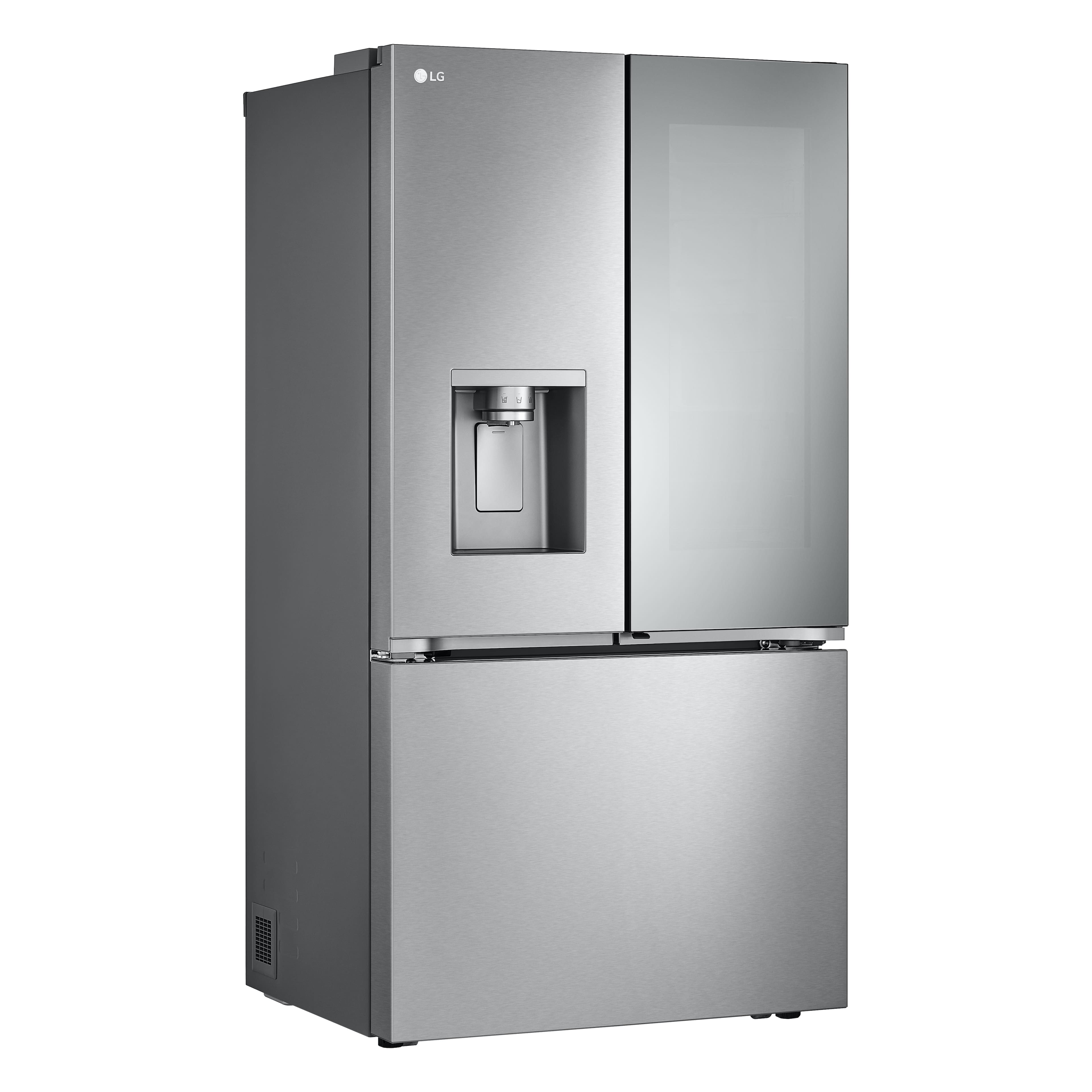 Questions And Answers Lg Standard Depth Max Cu Ft French Door Smart Refrigerator With