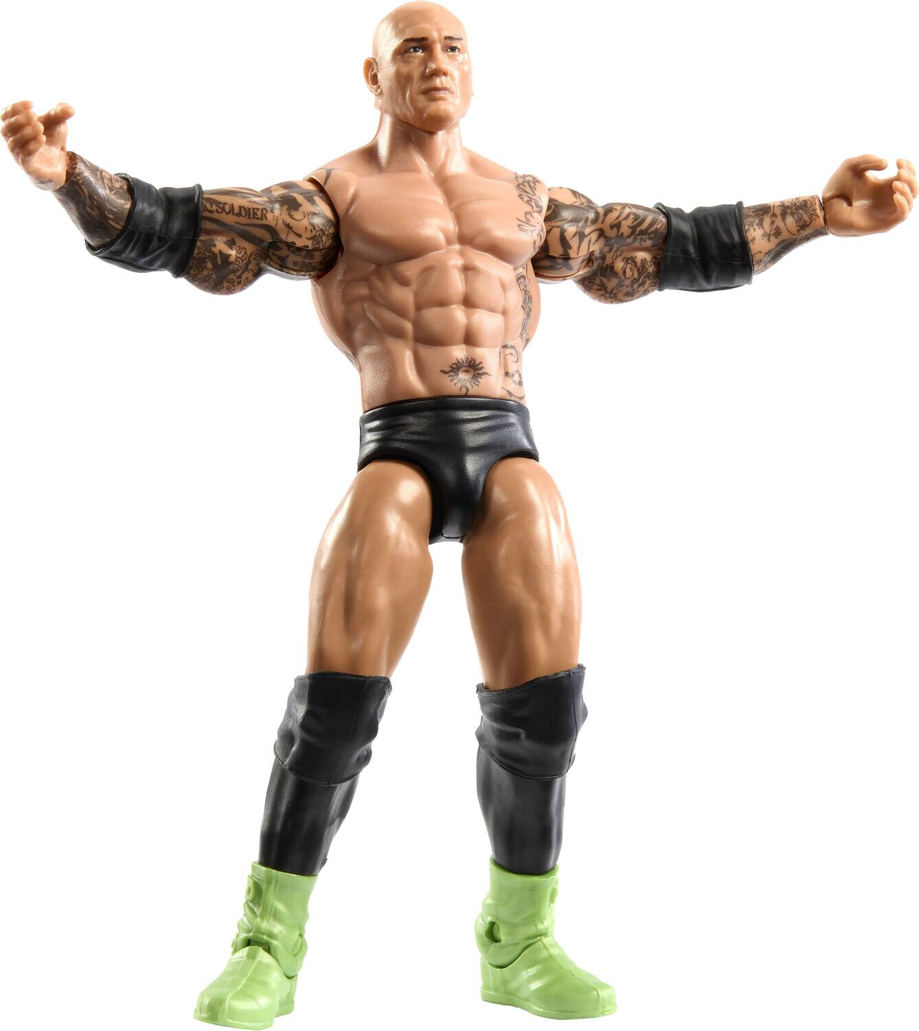 Mattel Collectible - WWE Main Event: WrestleMania 6" Batista Action Figure - Collectibles