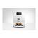 Back. JURA - JURA C3 Automatic Coffee and Espresso Machine with 4 Specialties (Piano White) - White.