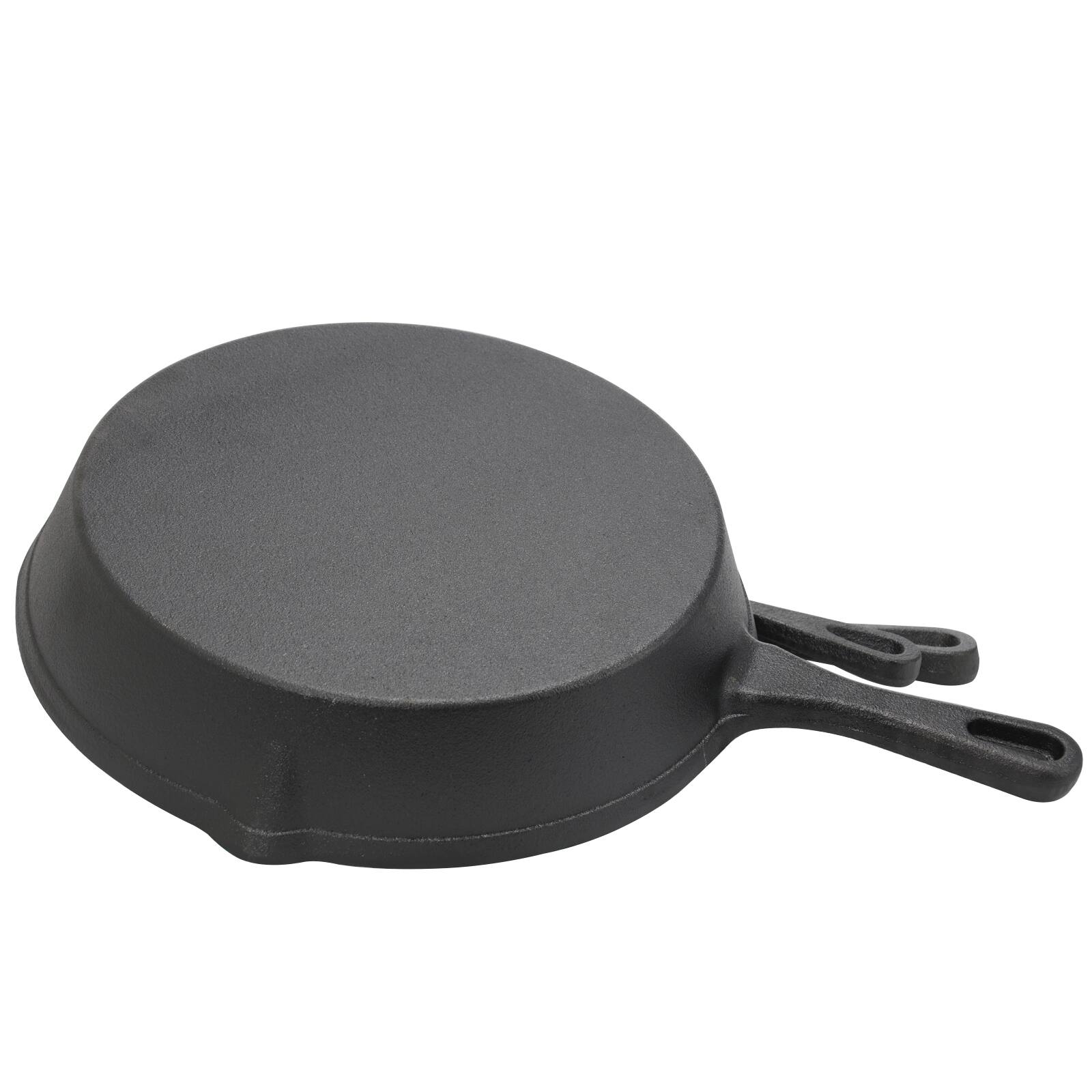Alt View 1. Gibson - Gibson General Store Addlestone 3 Piece Preseasoned Cast Iron Skillet Set - Black.