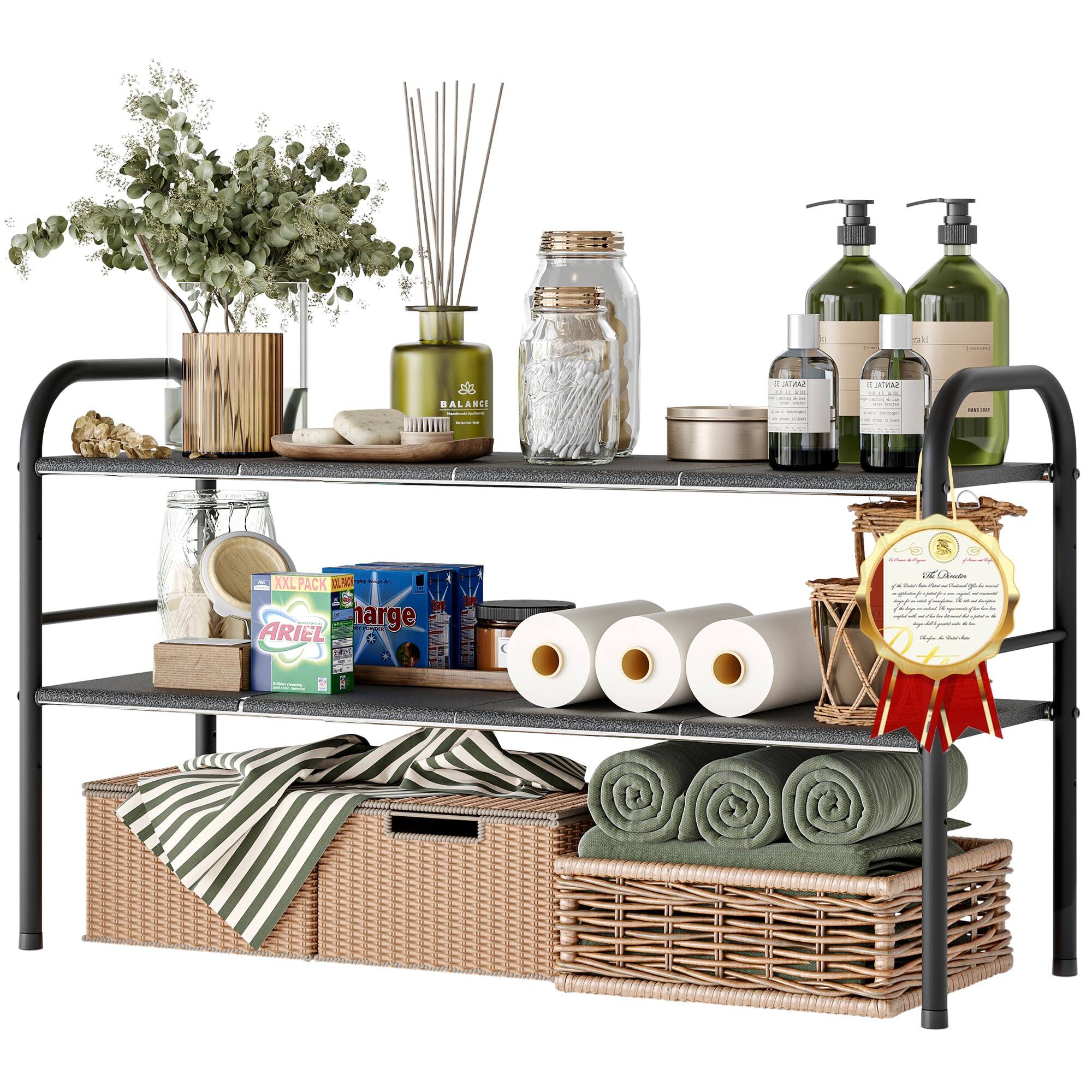 Sure, here is the corrected and grouped text from the image:

- BALANCE
- ARIEL
- XXL PACK
- large
- 2a
- SANTA
- ILAD
- ng
- M