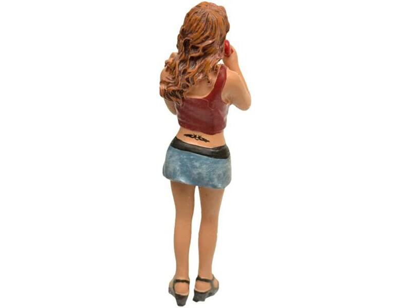 Alt View 2. American Diorama - Look Out Girl Monica Figure For 1:24 Scale Diecast Car Models by American Diorama.