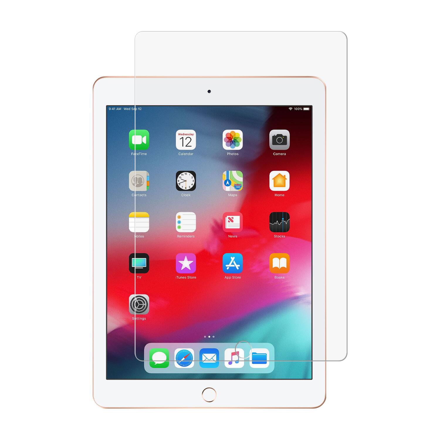 9:41 AM Wednesday Sep 12

FaceTime Calendar Photos Camera Maps Home News Stocks App Store Books TV iTunes Store Settings

Contacts Clock Notes Reminders

Messages Safari Mail