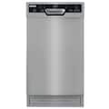SPT - 18 in. Stainless Steel Front Control Smart Dishwasher 120-Volt Stainless Steel Tub - Stainless Steel